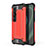Custodia Silicone e Plastica Opaca Cover per Xiaomi Mi 10 Ultra Rosso
