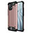 Custodia Silicone e Plastica Opaca Cover per Xiaomi Mi 11 5G Oro Rosa