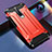Custodia Silicone e Plastica Opaca Cover per Xiaomi Redmi K30 5G Rosso