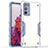 Custodia Silicone e Plastica Opaca Cover QW1 per Samsung Galaxy S20 FE 5G Bianco