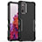 Custodia Silicone e Plastica Opaca Cover QW1 per Samsung Galaxy S20 FE 5G Nero