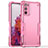 Custodia Silicone e Plastica Opaca Cover QW1 per Samsung Galaxy S20 FE 5G Oro Rosa