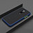 Custodia Silicone e Plastica Opaca Cover R01 per OnePlus 7T Pro Blu