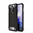 Custodia Silicone e Plastica Opaca Cover R01 per OnePlus 8 Nero