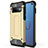 Custodia Silicone e Plastica Opaca Cover R01 per Samsung Galaxy S10 5G Oro