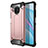Custodia Silicone e Plastica Opaca Cover R01 per Xiaomi Mi 10T Lite 5G Oro Rosa
