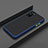 Custodia Silicone e Plastica Opaca Cover R02 per Huawei Honor View 30 5G Blu