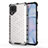 Custodia Silicone e Plastica Opaca Cover R02 per Huawei Nova 6 SE Bianco