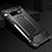 Custodia Silicone e Plastica Opaca Cover R02 per Samsung Galaxy S10 Plus Nero