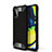 Custodia Silicone e Plastica Opaca Cover U01 per Samsung Galaxy A71 5G Nero