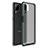 Custodia Silicone e Plastica Opaca Cover U01 per Samsung Galaxy M12 Verde
