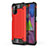 Custodia Silicone e Plastica Opaca Cover U01 per Samsung Galaxy M51 Rosso