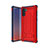 Custodia Silicone e Plastica Opaca Cover U01 per Samsung Galaxy Note 10 5G Rosso