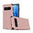 Custodia Silicone e Plastica Opaca Cover U01 per Samsung Galaxy S10 5G Oro Rosa