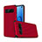 Custodia Silicone e Plastica Opaca Cover U01 per Samsung Galaxy S10 5G Rosso
