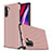 Custodia Silicone e Plastica Opaca Cover U02 per Samsung Galaxy Note 10 Oro Rosa