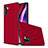 Custodia Silicone e Plastica Opaca Cover U02 per Samsung Galaxy Note 10 Rosso