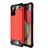 Custodia Silicone e Plastica Opaca Cover WL1 per Samsung Galaxy A03s Rosso