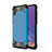 Custodia Silicone e Plastica Opaca Cover WL1 per Samsung Galaxy A10 Blu