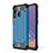 Custodia Silicone e Plastica Opaca Cover WL1 per Samsung Galaxy A30 Blu