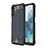 Custodia Silicone e Plastica Opaca Cover WL1 per Samsung Galaxy A32 5G Blu Notte