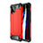 Custodia Silicone e Plastica Opaca Cover WL1 per Samsung Galaxy A42 5G Rosso