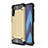 Custodia Silicone e Plastica Opaca Cover WL1 per Samsung Galaxy A50 Blu Notte