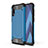 Custodia Silicone e Plastica Opaca Cover WL1 per Samsung Galaxy A70S Blu