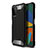 Custodia Silicone e Plastica Opaca Cover WL1 per Samsung Galaxy F52 5G Nero