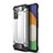 Custodia Silicone e Plastica Opaca Cover WL1 per Samsung Galaxy F54 5G Argento