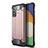 Custodia Silicone e Plastica Opaca Cover WL1 per Samsung Galaxy F54 5G Oro Rosa