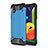 Custodia Silicone e Plastica Opaca Cover WL1 per Samsung Galaxy M01 Core Blu