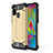 Custodia Silicone e Plastica Opaca Cover WL1 per Samsung Galaxy M21 Oro