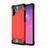 Custodia Silicone e Plastica Opaca Cover WL1 per Samsung Galaxy Note 10 Plus 5G Rosso