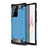 Custodia Silicone e Plastica Opaca Cover WL1 per Samsung Galaxy Note 20 Ultra 5G Blu