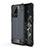 Custodia Silicone e Plastica Opaca Cover WL1 per Samsung Galaxy S20 Ultra 5G Blu Notte