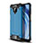 Custodia Silicone e Plastica Opaca Cover WL1 per Xiaomi Poco M2 Pro Blu