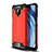 Custodia Silicone e Plastica Opaca Cover WL1 per Xiaomi Poco M2 Pro Rosso