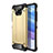 Custodia Silicone e Plastica Opaca Cover WL1 per Xiaomi Poco X3 NFC Oro