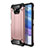 Custodia Silicone e Plastica Opaca Cover WL1 per Xiaomi Poco X3 NFC Oro Rosa