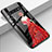 Custodia Silicone Gel Laterale Abito Ragazza Specchio Cover K01 per Samsung Galaxy S10 5G Rosso e Nero