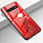 Custodia Silicone Gel Laterale Abito Ragazza Specchio Cover K01 per Samsung Galaxy S10 Plus