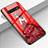 Custodia Silicone Gel Laterale Abito Ragazza Specchio Cover K01 per Samsung Galaxy S10 Plus