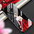 Custodia Silicone Gel Laterale Abito Ragazza Specchio Cover per Huawei Mate 20 Pro Rosso Rosa