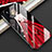 Custodia Silicone Gel Laterale Abito Ragazza Specchio Cover per Huawei P30 Pro Rosso