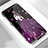 Custodia Silicone Gel Laterale Abito Ragazza Specchio Cover per Oppo Find X Viola