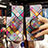 Custodia Silicone Gel Laterale Fantasia Modello Specchio Cover A01 per Samsung Galaxy S21 5G