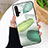 Custodia Silicone Gel Laterale Fantasia Modello Specchio Cover D01 per Huawei Honor 20S Verde