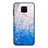 Custodia Silicone Gel Laterale Fantasia Modello Specchio Cover JM1 per Xiaomi Poco M2 Pro Blu