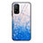 Custodia Silicone Gel Laterale Fantasia Modello Specchio Cover JM1 per Xiaomi Redmi K30S 5G Blu